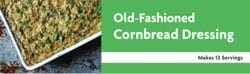 Old Fashioned Cornbread Dressing Recipe