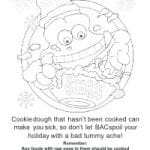 BAC with Cookie Dough coloring page