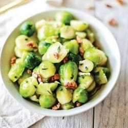 Butter Glazed Brussel Sprouts