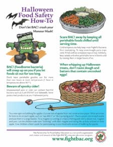 Halloween Food Safety Flyer